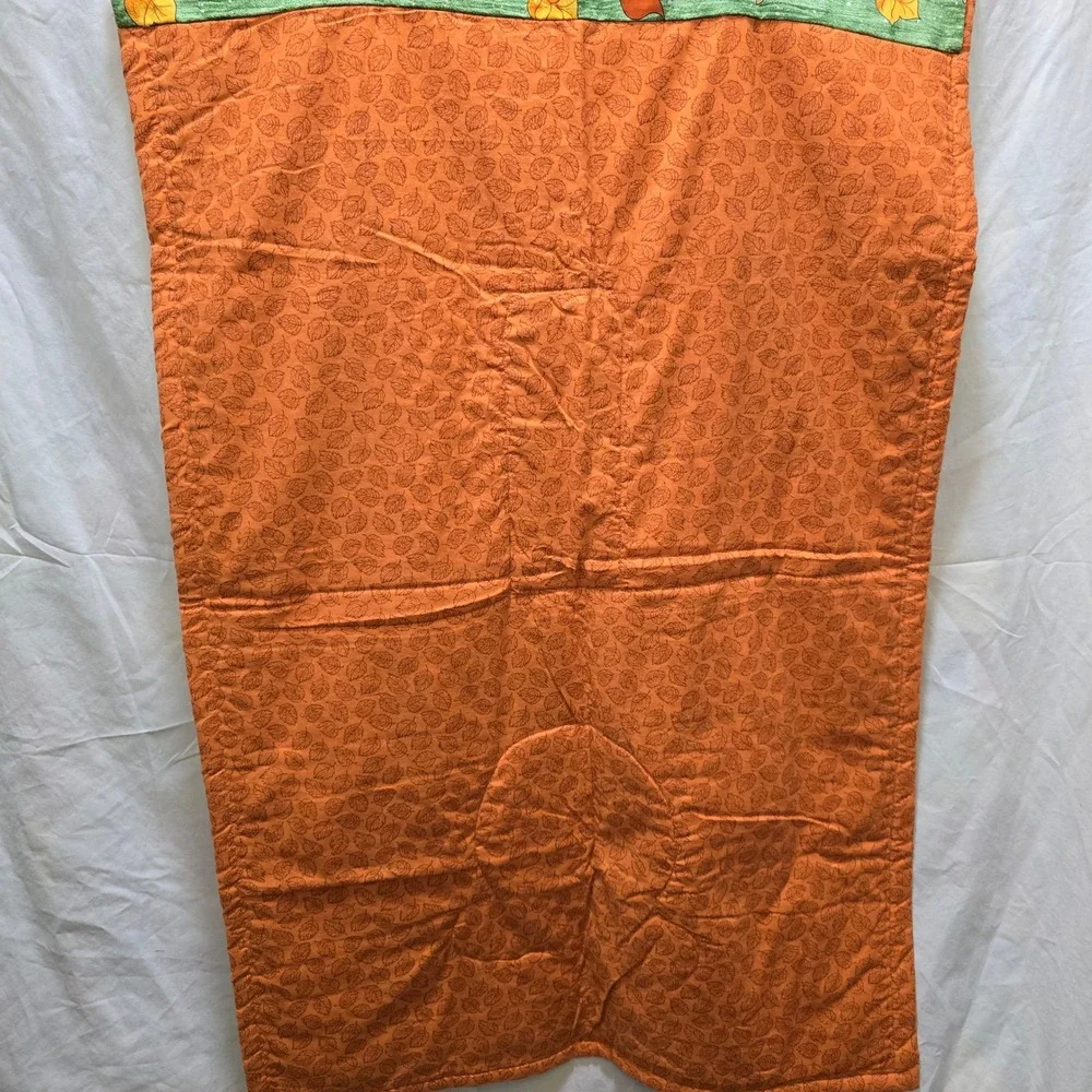 Handmade Halloween Welcome Banner Quilt Cat Pumpkin Crow House Fall Autumn Decor